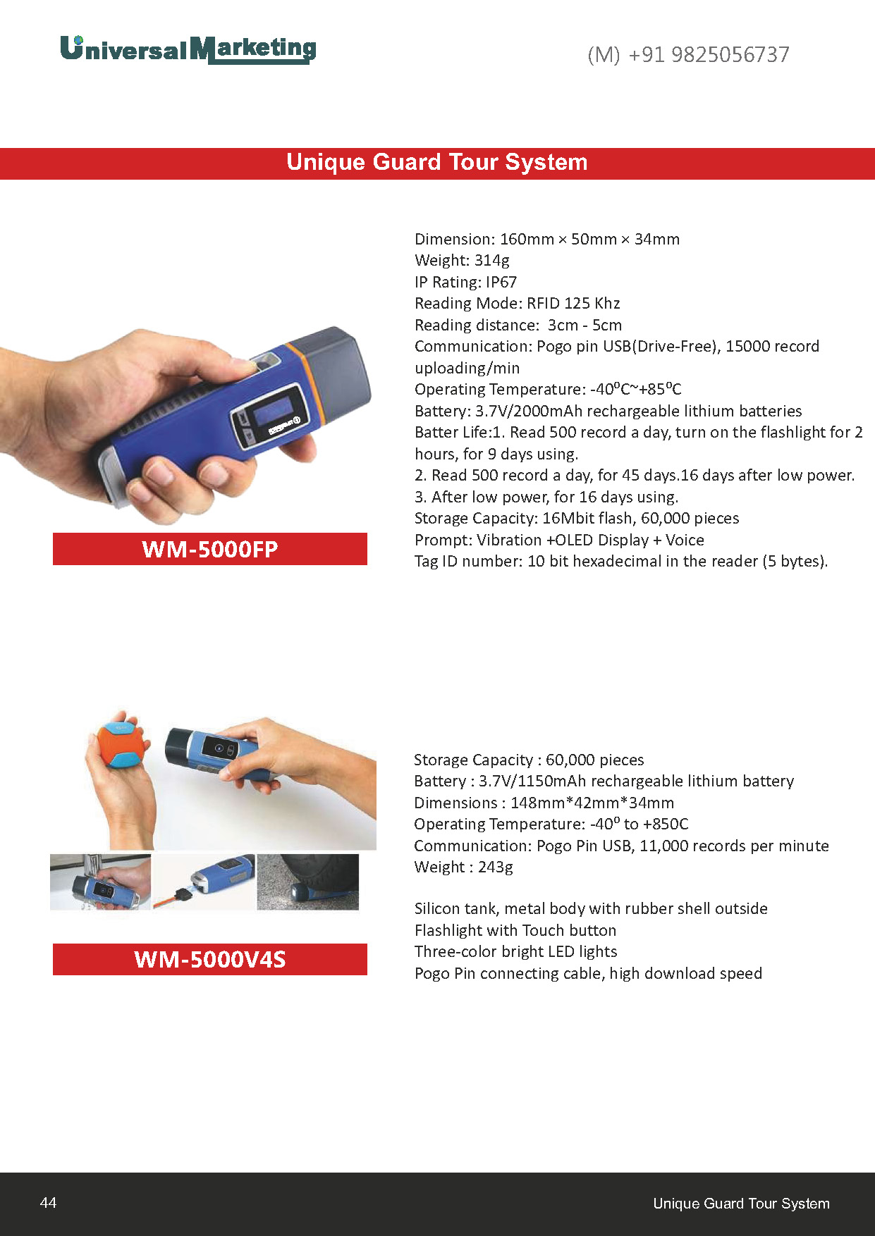 Smart parking solutions - Guard tour system
